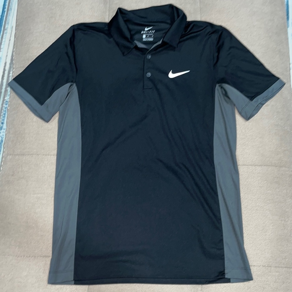 Nike dri-fit collar shirt